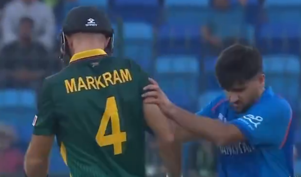 A Playful Rivalry: Fazalhaq Farooqi and Aiden Markram’s Lighthearted Cricket Clash